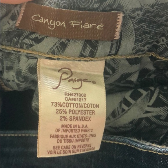 NWOT Paige Jeans - Size 29 - Picture 3 of 7